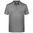 HERREN POLOSHIRT AUS BIO-BAUMWOLLE 8010 - GRAU MELIERT - KURZARM POLO-SHIRTS - KLEIDUNG