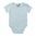 KURZÄRMELIGER BABY-BODY AUS BIO-FAIRTRADE-BAUMWOLLE - HELLBLAU - BABYKLEIDUNG UND BABYAUSSTATTUNG - KINDER KLEIDUNG