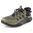 SANDALE CASUAL CXS REG - KHAKI / NEAGRĂ - SANDALE ȘI SABOȚI - ÎNCĂLŢĂMINTE