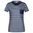 DAMEN GESTREIFTES T-SHIRT AUS BIO-BAUMWOLLE 8027 - DUNKELBLAU / WEISS - GESTREIFTE T-SHIRTS - KLEIDUNG