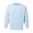 UNISEX SWEATSHIRT AUS RECYCELTEM MATERIAL - HIMMELBLAU - SPORT SWEATSHIRTS OHNE REISSVERSCHLUSS - SPORT KLEIDUNG