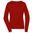 LEICHTER DAMEN-STRICKPULLOVER JN1313 - ROT - PULLOVER OHNE VERSCHLUSS - KLEIDUNG