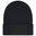 CĂCIULĂ CU PATCH MB7407 - NEAGRĂ - CĂCIULI TRICOTATE - ACCESORII