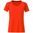 DAMEN FUNKTIONS-T-SHIRT JN495 - LEUCHTEND ORANGE / SCHWARZ - SPORT T-SHIRTS MIT KURZEN ÄRMELN - SPORT KLEIDUNG