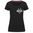 DAMEN-T-SHIRT SPIKY HEART - SCHWARZ - T-SHIRTS BONTIS - KLEIDUNG