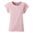 DAMEN-CASUAL-T-SHIRT AUS BIO-BAUMWOLLE 8005 - ZARTES ROSA - T-SHIRTS AUS BIO-BAUMWOLLE - KLEIDUNG