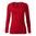 DAMEN LANGARM T-SHIRT BRAVE - LEUCHTEND ROT - LANGARM-T-SHIRTS - KLEIDUNG