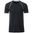 HERREN FUNKTIONS-T-SHIRT JN496 - SCHWARZ / WEISS - SPORT T-SHIRTS MIT KURZEN ÄRMELN - SPORT KLEIDUNG