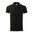 HERREN POLO-SHIRT SINGLE J. - SCHWARZ - KURZARM POLO-SHIRTS - KLEIDUNG