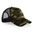 CAMOUFLAGE CAP MIT NETZRÜCKSEITE - JUNGLE CAMO / SCHWARZ - CAPS ALS WERBEARTIKEL - CAPS UND MÜTZEN