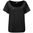 LÄSSIGES DAMEN T-SHIRT FLASH DANCE - SCHWARZ - KURZARM-T-SHIRTS - KLEIDUNG