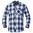 FLANELLHEMD ARDON OPTIFLANNELS - DUNKELBLAU - FLANELL-ARBEITSHEMDEN - ARBEITS KLEIDUNG