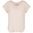 DAMEN T-SHIRT MIT LÄNGEREM RÜCKENTEIL - ROSA - KURZARM-T-SHIRTS - KLEIDUNG