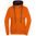 DAMEN SWEATSHIRT MIT REISSVERSCHLUSS UND KAPUZE JN962 - DUNKELORANGE / DUNKELBLAU - SPORT SWEATSHIRTS MIT REISSVERSCHLUSS - SPORT KLEIDUNG