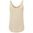 DAMEN TANKTOP AUS BAUMWOLLE LOCKER GESCHNITTEN - NATURAL MELIERT - TANKTOPS - KLEIDUNG