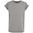 LÄSSIGES DAMEN T-SHIRT ACID WASHED - ASPHALT - KURZARM-T-SHIRTS - KLEIDUNG