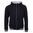 HERREN HOODIE MIT REISSVERSCHLUSS CLUB JN776 - DUNKELBLAU / WEISS - SPORT SWEATSHIRTS MIT REISSVERSCHLUSS - SPORT KLEIDUNG