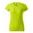 DAMEN T-SHIRT BASIC - LIMETTE - KURZARM-T-SHIRTS - KLEIDUNG