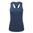 DAMEN-FUNKTIONS-TOP - MARINEBLAU - SPORT TANK TOPS - SPORT KLEIDUNG