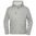 BUNDA Z PLETENÉHO FLEECU JN1874 - SVĚTLE ŠEDÝ MELÍR / NATURAL - SPORTOVNÍ MIKINY NA ZIP - SPORTOVNÍ OBLEČENÍ