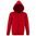 KINDER-SWEATSHIRT MIT REISSVERSCHLUSS UND KAPUZE STONE - ROT - KINDER SWEATSHIRTS - KINDER KLEIDUNG