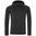 HERREN SWEATSHIRT MIT KAPUZE UND HOHEM KRAGEN COOL - SCHWARZ MELIERT - SPORT SWEATSHIRTS OHNE REISSVERSCHLUSS - SPORT KLEIDUNG