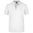 ELEGANTES HERREN-POLOSHIRT JN964 - WEISS / DUNKELBLAU / WEISS - KURZARM POLO-SHIRTS - KLEIDUNG