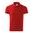 HERREN POLO-SHIRT COTTON - ROT - KURZARM POLO-SHIRTS - KLEIDUNG