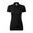 DAMEN POLO-SHIRT SINGLE J. - SCHWARZ - KURZARM POLO-SHIRTS - KLEIDUNG