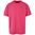 HERREN T-SHIRT HEAVY OVERSIZE TEE - HIBISKUS ROSA - KURZARM-T-SHIRTS - KLEIDUNG