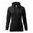 DAMEN SWEATSHIRT TRENDY ZIPPER - SCHWARZ - SWEATSHIRTS MIT REISSVERSCHLUSS - KLEIDUNG