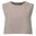 DAMEN CROP-TOP AUS BIO-BAUMWOLLE - STONE - FITNESS T-SHIRTS - SPORT KLEIDUNG