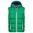 VESTA CU GLUGĂ DE BĂRBAȚI JN1076 - VERDE IRLANDEZĂ / ALBĂ - VESTE OUTDOOR - ECHIPAMENT SPORTIV