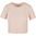 DAMEN CROP-TOP MIT KURZEN ÄRMELN - ROSA - CROP-TOPS - KLEIDUNG