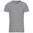 PÁNSKÉ TRIČKO Z RECYKLOVANÝCH MATERIÁLŮ - ŠEDÝ MELÍR - TRIČKA S KRÁTKÝM RUKÁVEM - OBLEČENÍ