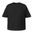 NADMĚRNÉ TRIČKO UNISEX - ČERNÁ - TRIČKA S KRÁTKÝM RUKÁVEM - OBLEČENÍ
