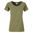 TRICOU CLASIC DE DAMĂ DIN BUMBAC ORGANIC 8007 - KHAKI - TRICOURI DIN BUMBAC ORGANIC - ÎMBRĂCĂMINTE