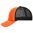 RETRO TRUCKER CAP MB6550 - ORANGE / SCHWARZ - CAPS - CAPS UND MÜTZEN