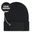 CĂCIULĂ CU PATCH MB7407 - NEAGRĂ - CĂCIULI TRICOTATE - ACCESORII