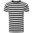 HERREN T-SHIRT GESTREIFT - SCHWARZ / WEISS - GESTREIFTE T-SHIRTS - KLEIDUNG