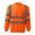 WARNSCHUTZ SWEATSHIRT HV ESSENTIAL - REFLEX ORANGE - WARNSCHUTZ SWEATSHIRTS - ARBEITS KLEIDUNG