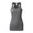 DAMEN TANKTOP RACER - STAHLGRAU - SPORT TANK TOPS - SPORT KLEIDUNG