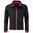 HERREN SPORT SOFTSHELLJACKE JN1126 - SCHWARZ / HELLROT - SOFTSHELLJACKEN - KLEIDUNG