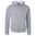 HERREN HOODIE MIT REISSVERSCHLUSS CLUB JN776 - GRAU MELIERT / WEISS - SPORT SWEATSHIRTS MIT REISSVERSCHLUSS - SPORT KLEIDUNG