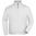 HERREN ZIP-HOODIE OHNE KAPUZE JN058 - WEISS - SWEATSHIRTS MIT REISSVERSCHLUSS - KLEIDUNG