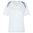 DAMEN-LAUFSHIRT MIT KURZARM JN396 - WEISS / SILBER - LAUF-T-SHIRTS - SPORT KLEIDUNG