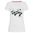 DAMEN-T-SHIRT CUBES - WEISS / GRÜN - T-SHIRTS BONTIS - KLEIDUNG