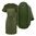 DAMEN-SET: STRICKCARDIGAN UND KLEID MUSE - OLIVGRÜN / MILITARY - PULLOVER - KLEIDUNG