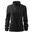 DAMEN FLEECEJACKE JACKET - EBONY GRAU - FLEECE-SWEATSHIRTS - KLEIDUNG