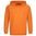 LEICHTE BAUMWOLL KAPUZENPULLOVER - ORANGE - SWEATSHIRTS OHNE REISSVERSCHLUSS - KLEIDUNG